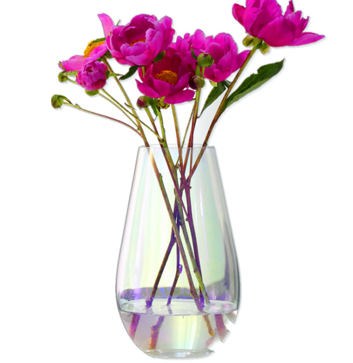 Glass vase from mmcis china