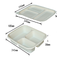 Bio-degradable lunch box from mmcis china 