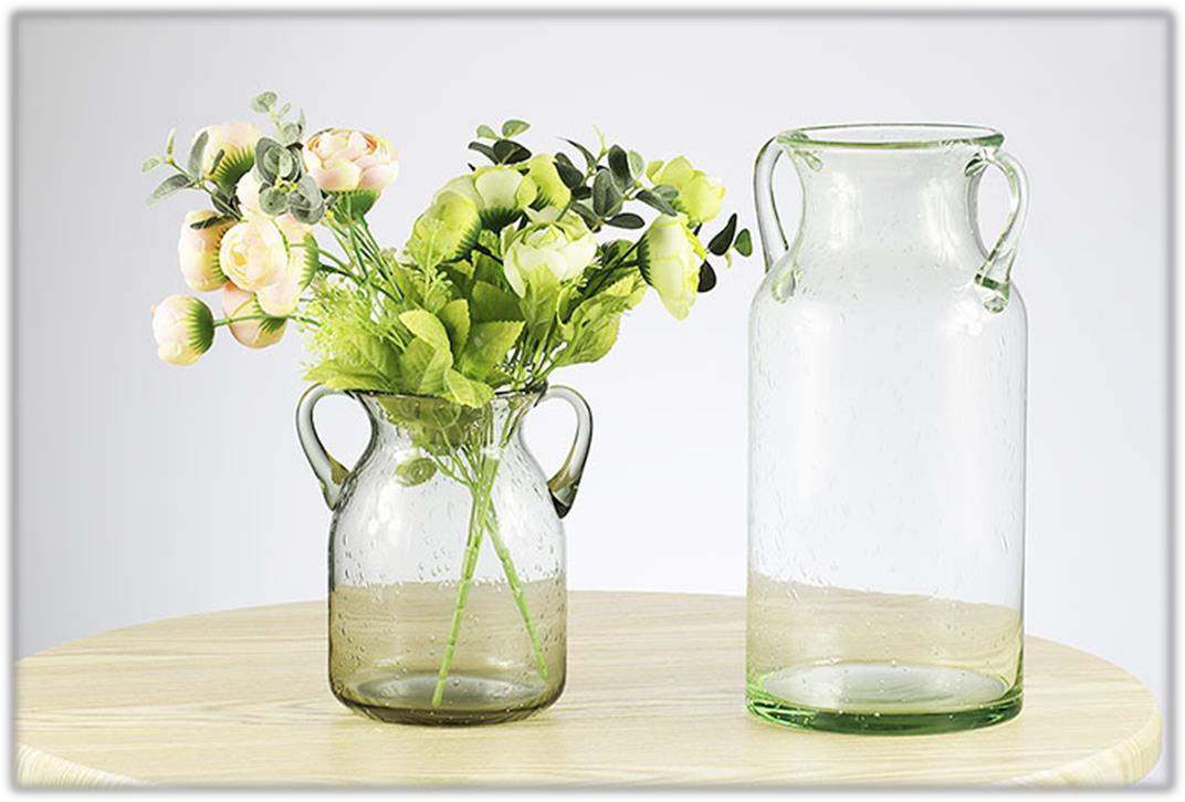 Glass vase from mmcis china