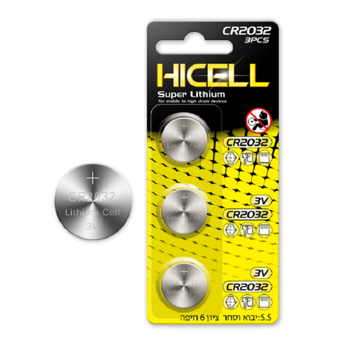 Button Cell-3 pcs CR2032  from mmcis chinachina