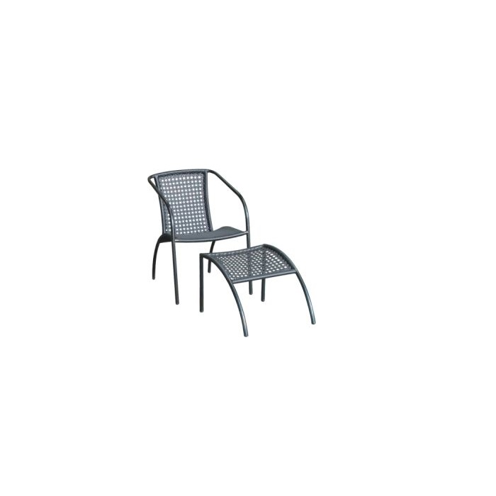 round chair with footstool from MMCIS CHINA