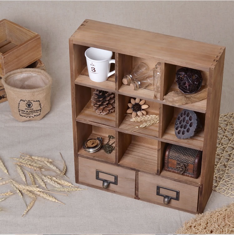 Wood storage box from mmcis china