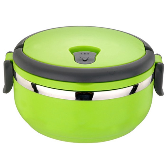 lunch box Stainless steel one layer round from mmcis china