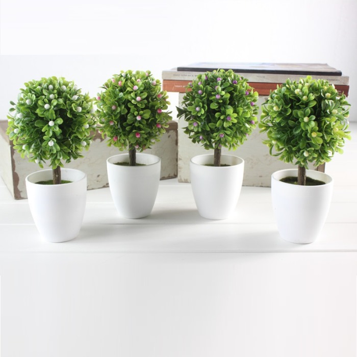 Artifical flower with pot from mmcis china