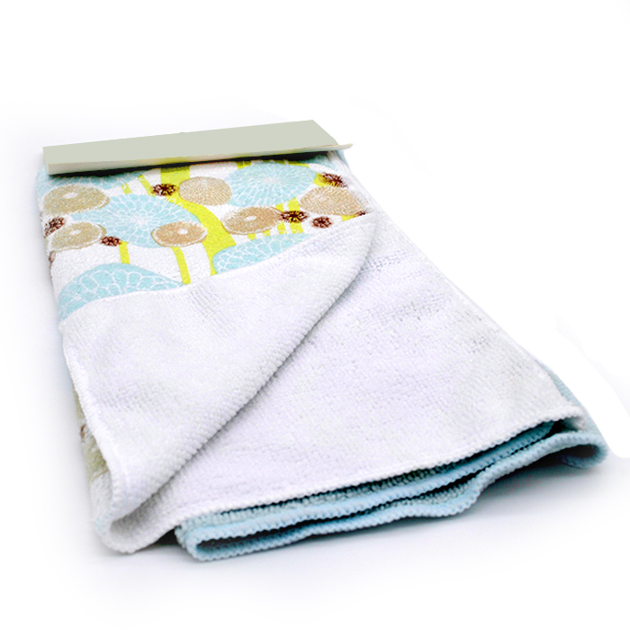 Printing microfiber towel 30X30cm from mmcis china