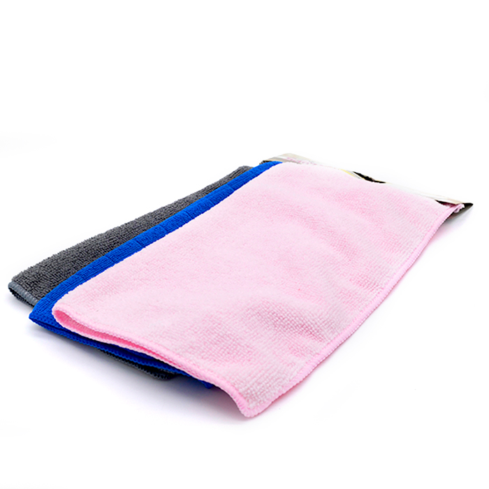 Microfiber towel with paper card 30X30cm from mmcis china