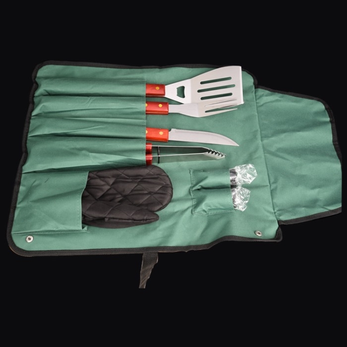 BBQ tools with apron 8pcs