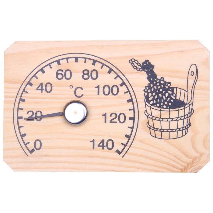 Wooden sauna thermometer from MMCIS GROUP