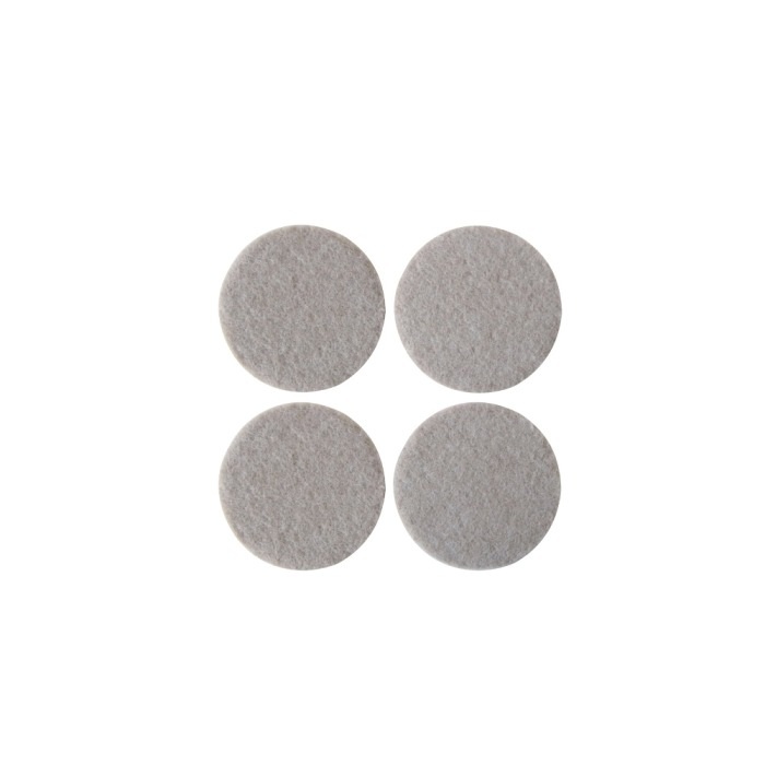 Felt pad white round  from mmcis china