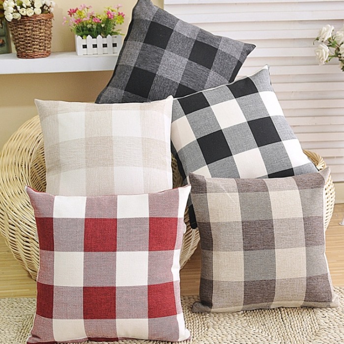 cushion with grid Square from mmcis china