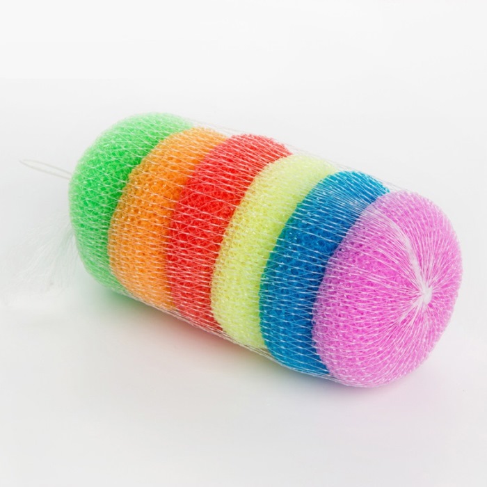 Cleaning Plastic mesh scourer from MMCIS