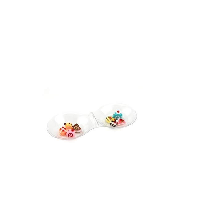 Two compartment snacks plate from MMCIS China