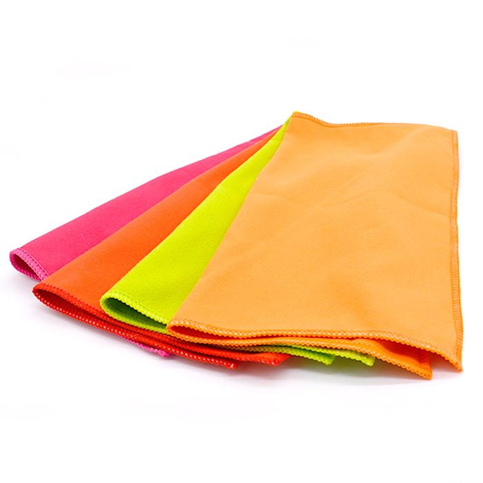 Smooth microfiber cloth 30X30cm from mmcis china