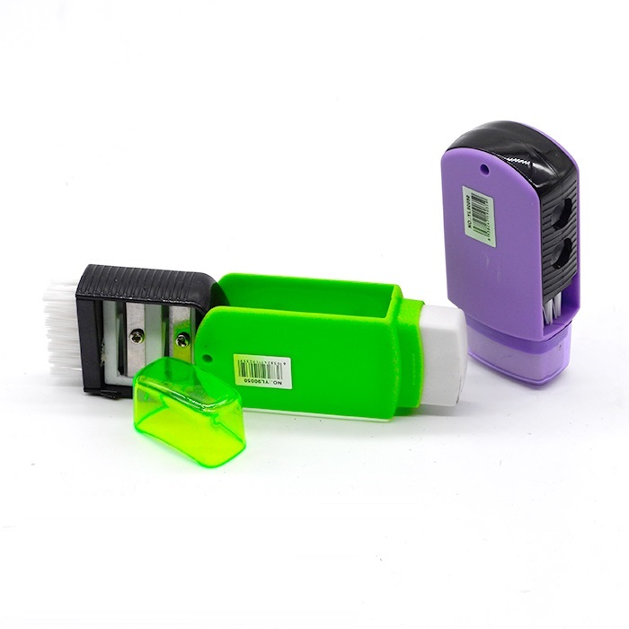 Eraser with sharpener